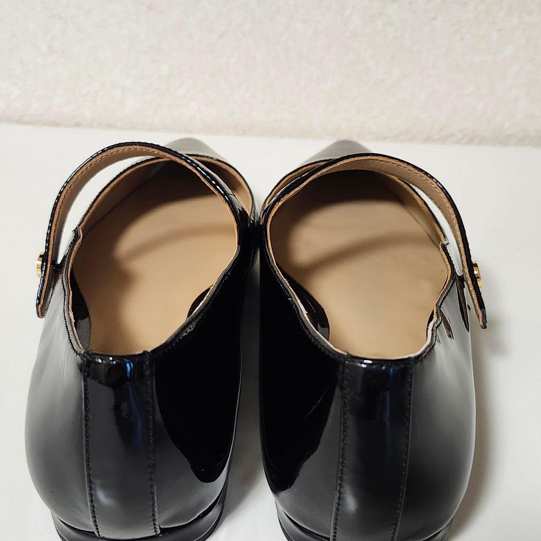 新品 LAUREN RALPH LAUREN フラットパンプス US8.5