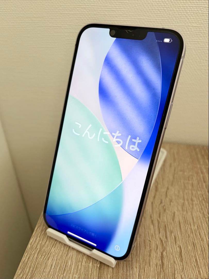 【美品】iPhone 14 plus 本体 ラベンダー