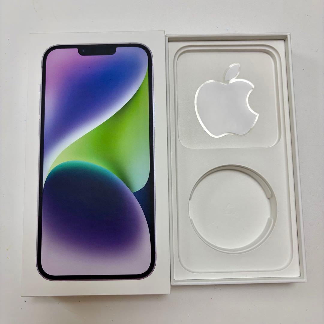 【美品】iPhone 14 plus 本体 ラベンダー