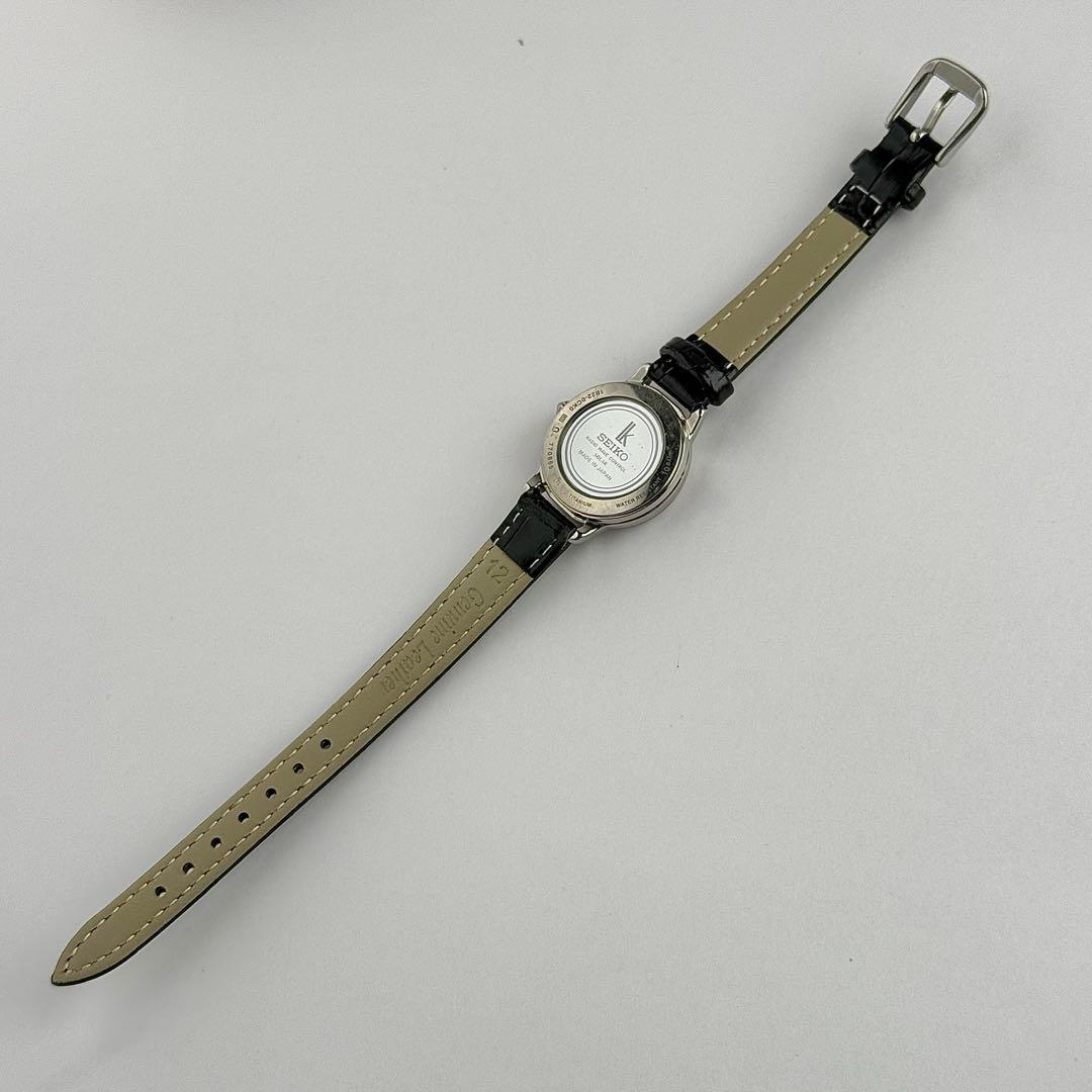 【新品ベルト】518 セイコー ルキア 電波ソーラー 1Pダイヤ レディース