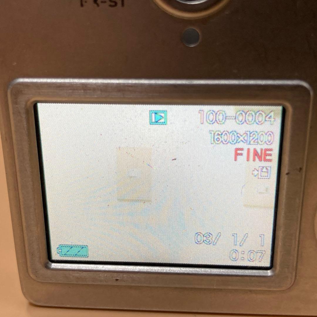 ★スマホ転送OK★CASIO EXILIM EX-S1 SDカード付き レトロ