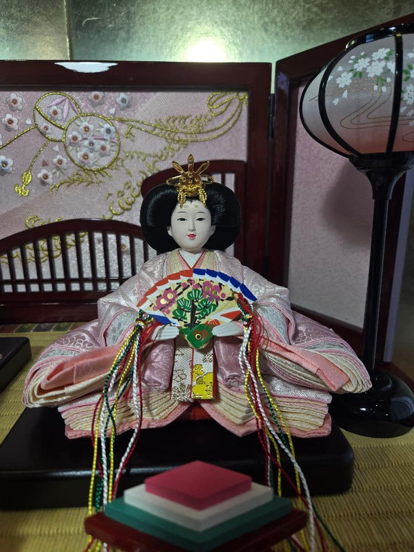 【一点限り】雛人形 収納飾り　SH52