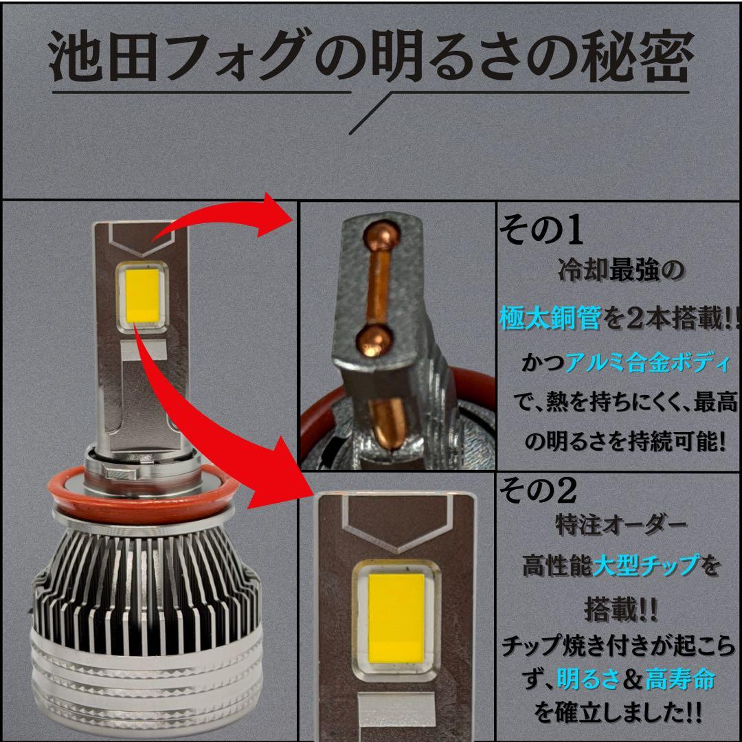 新・裂光シリーズ!!38000lm イエローフォグランプ! H8/H11/H16