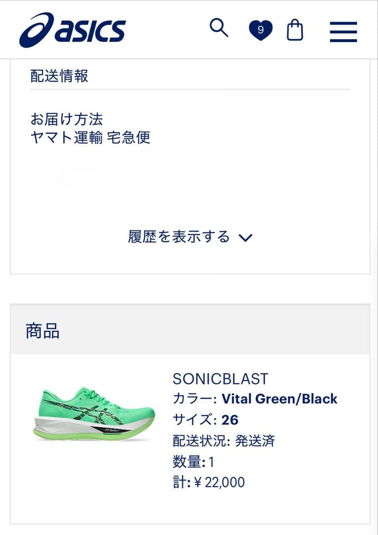 ソニックブラスト26㎝