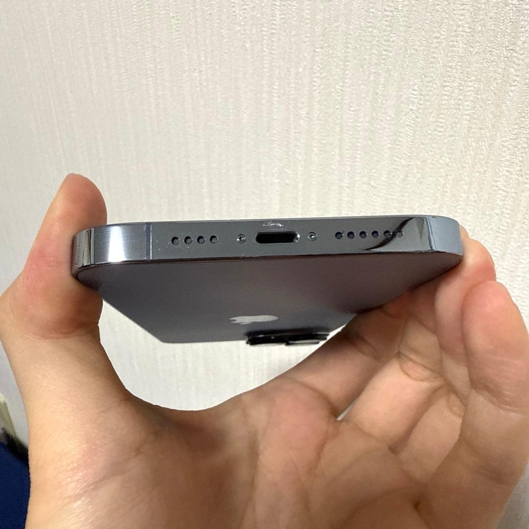 【美品】iPhone13 Pro Max 256gb 本体 シエラブルー