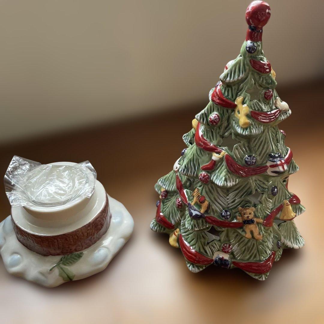 Villeroy & Boch クリスマスツリー 型キャンドルホルダー