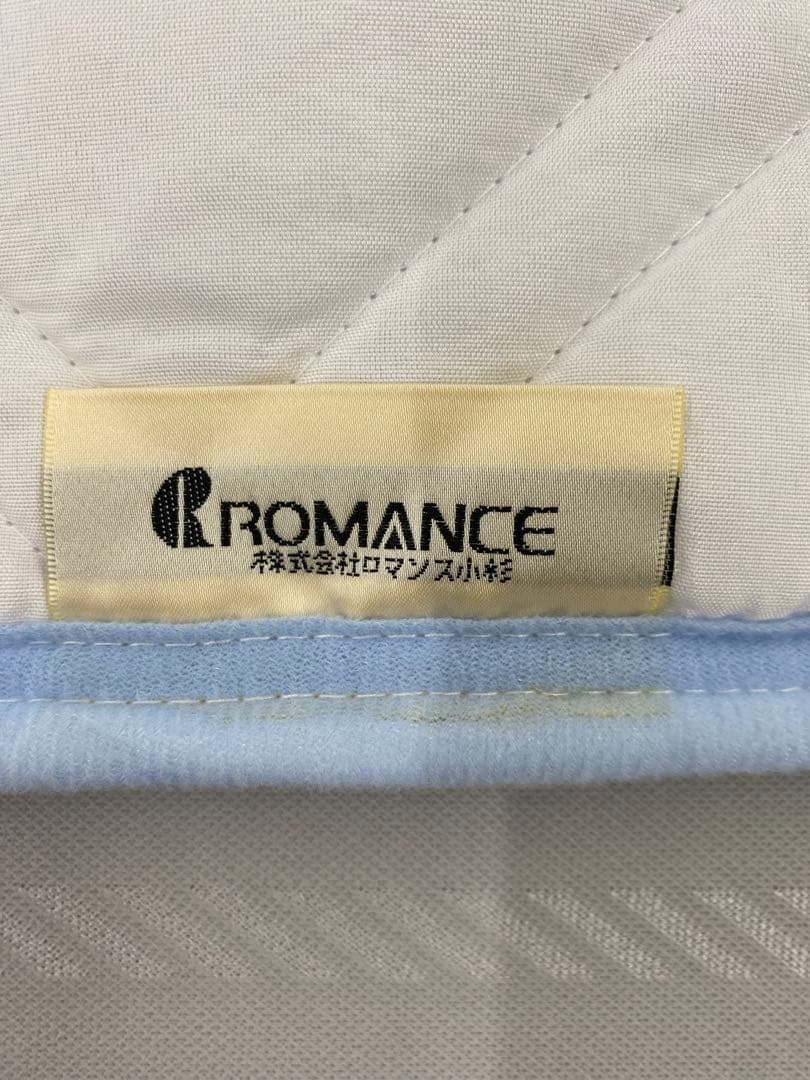 セミダブルサイズ・ロマンス　綿１００%敷きパッド・吸湿発熱素材使用・洗濯OK