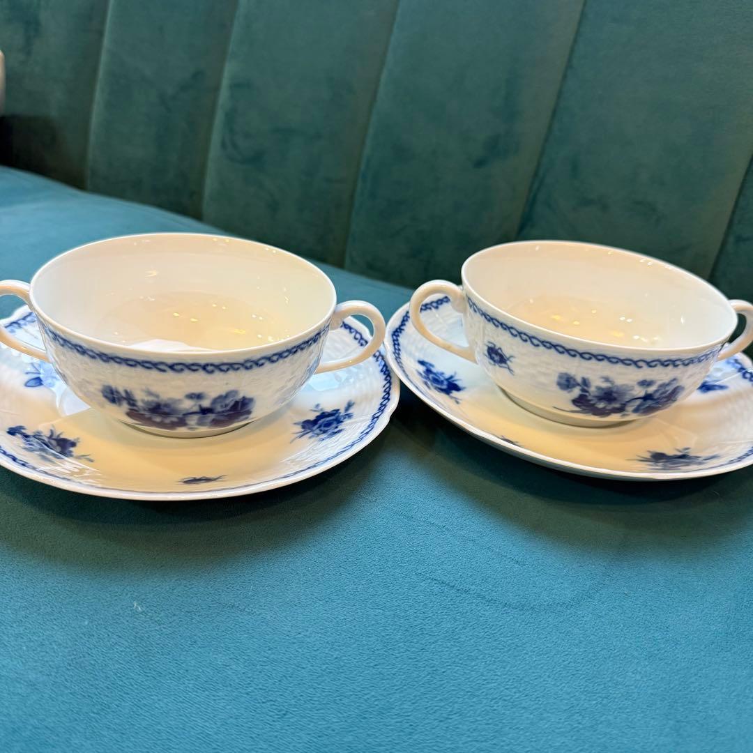 リモージュレイノー　スープ　ソーサー