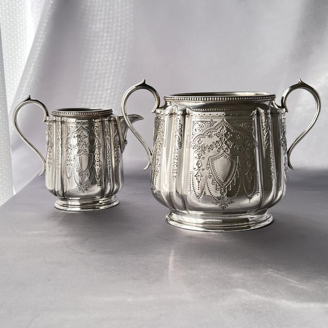 【Joseph Rodgers】 エドワーディアンのティーセット