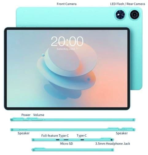 TECLAST P50AI 11インチ 128GB　ケース+新品保護フィルム付き