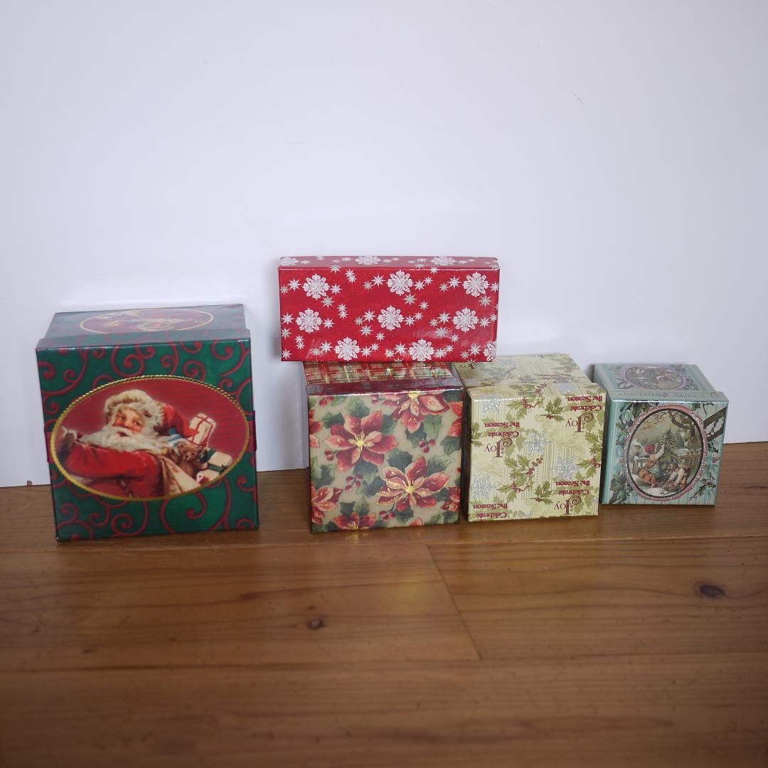 クリスマスボックス　ボックス15個　Barrington Studios入れ子
