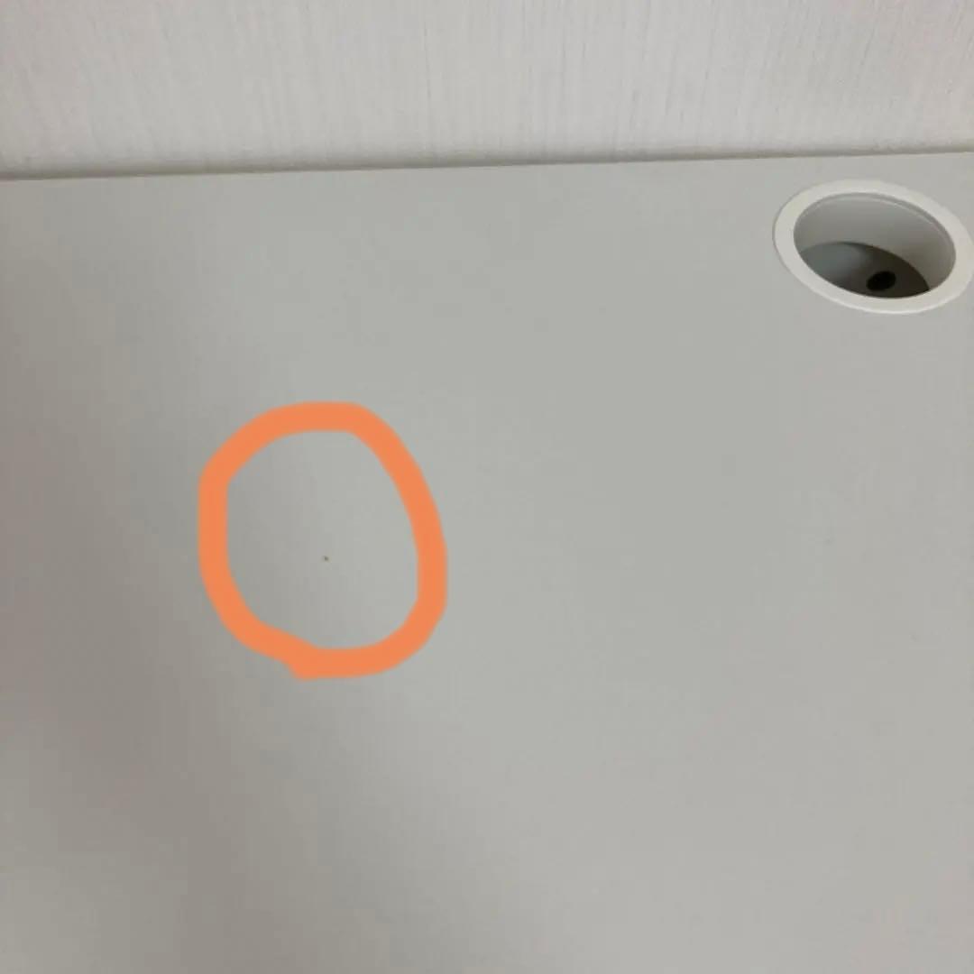 IKEA MICKEホワイト　デスク 2引き出し シンプルモダン