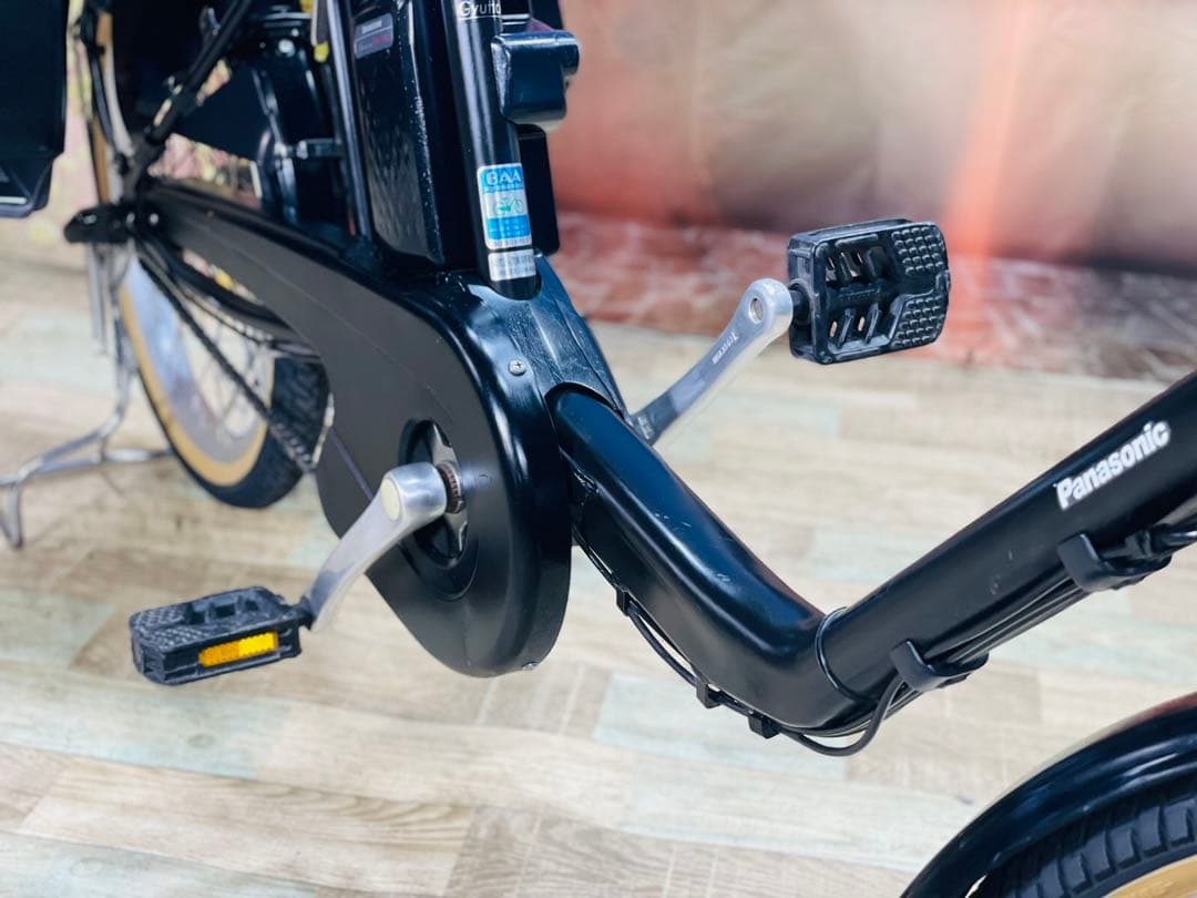 人気モデル！ギュット12AH⭐️パナソニック子供乗せ電動アシスト自転車1175