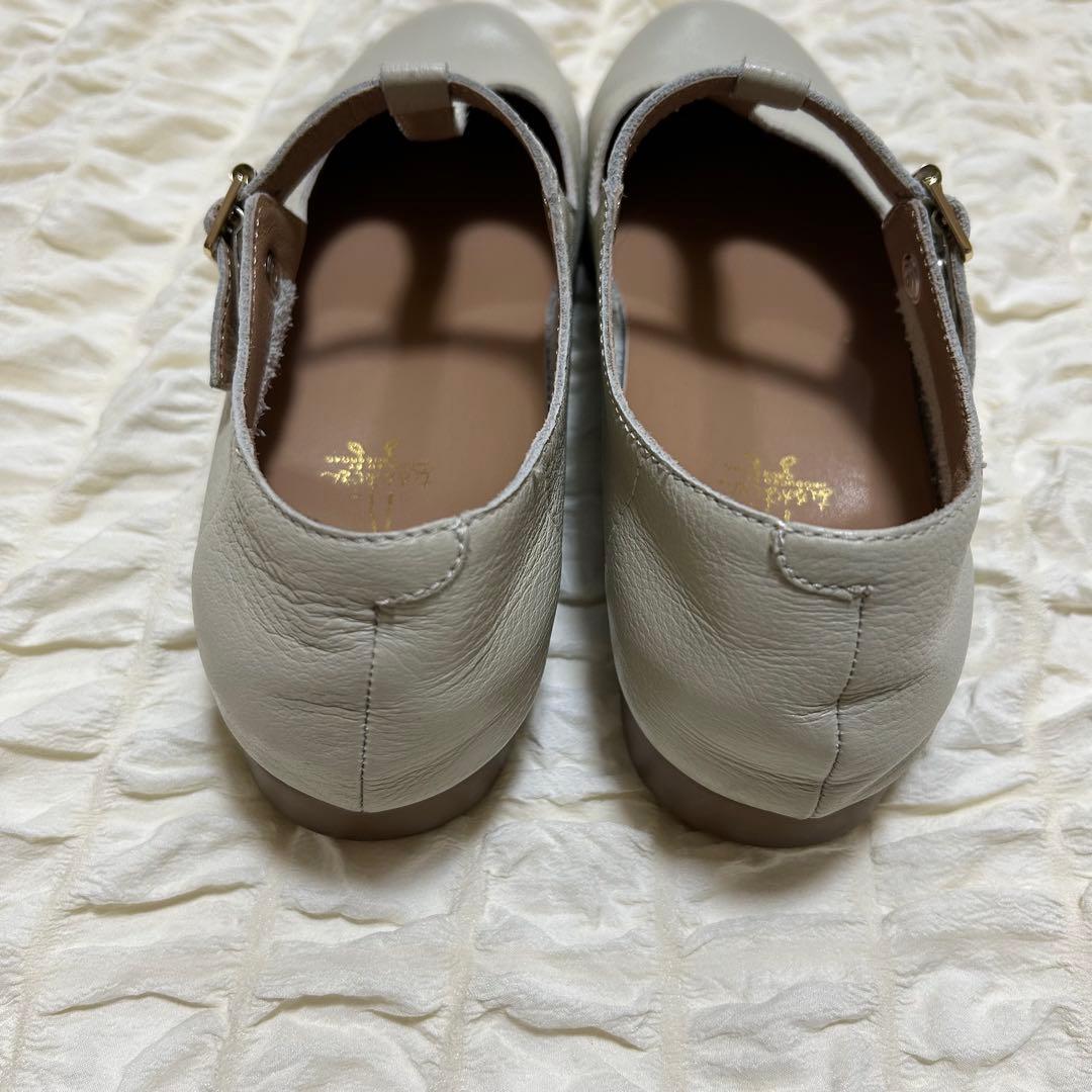 あしながおじさん デイリーユースしやすいTストラップシューズ パンプス 24cm