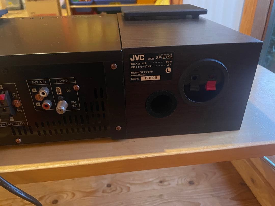 JVC製のコンパクトコンポーネントシステム　CA-ES55