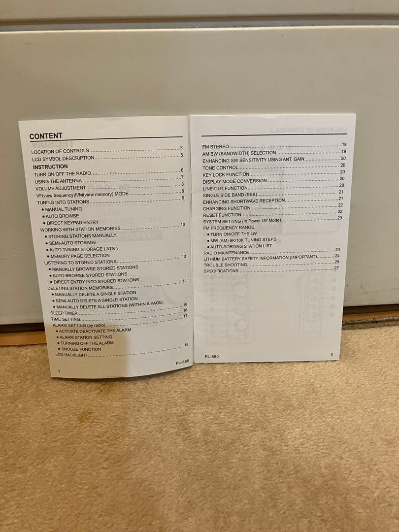 TECSUN PL-880高感度ワールドバントラジオ AM(SSB)•FM