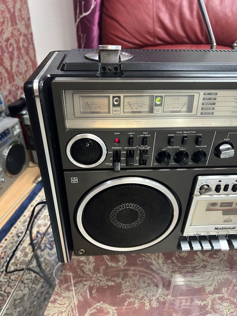 希少National ナショナル RX-7700 ラジカセ動作品ビンテージ 美品