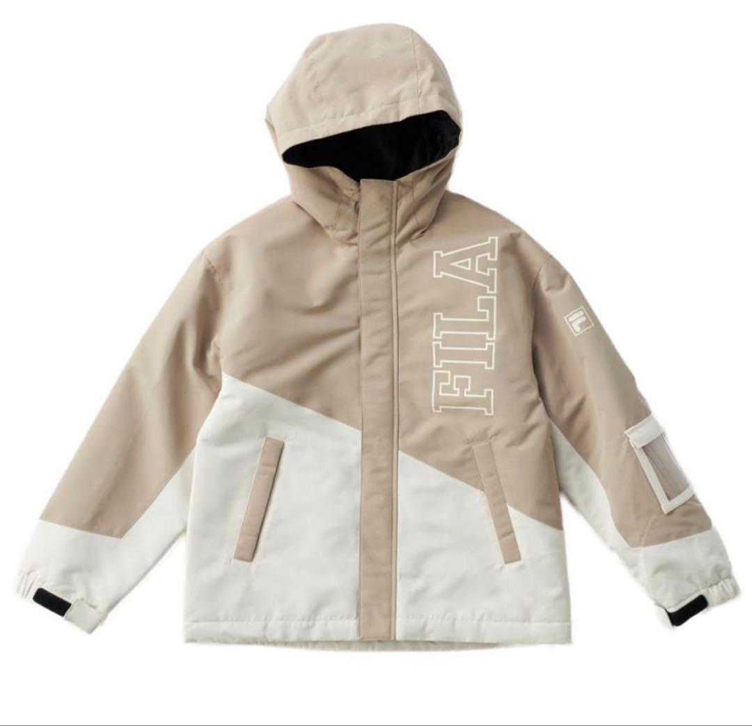 新品FILAスキースノボウェア150男の子女の子上下セパレートセット