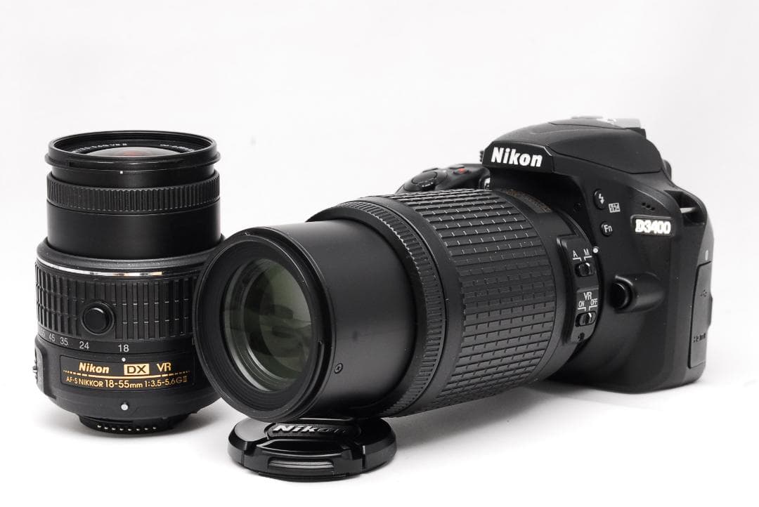 ✨️ Nikon D3400 ✨️ダブルレンズ Bluetooth搭載 一眼レフ
