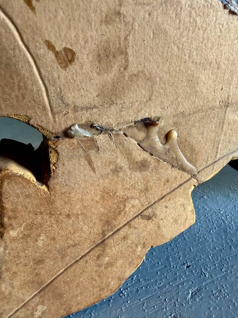 引取り限定 フレーム付き ステンドグラス オブジェ 窓枠