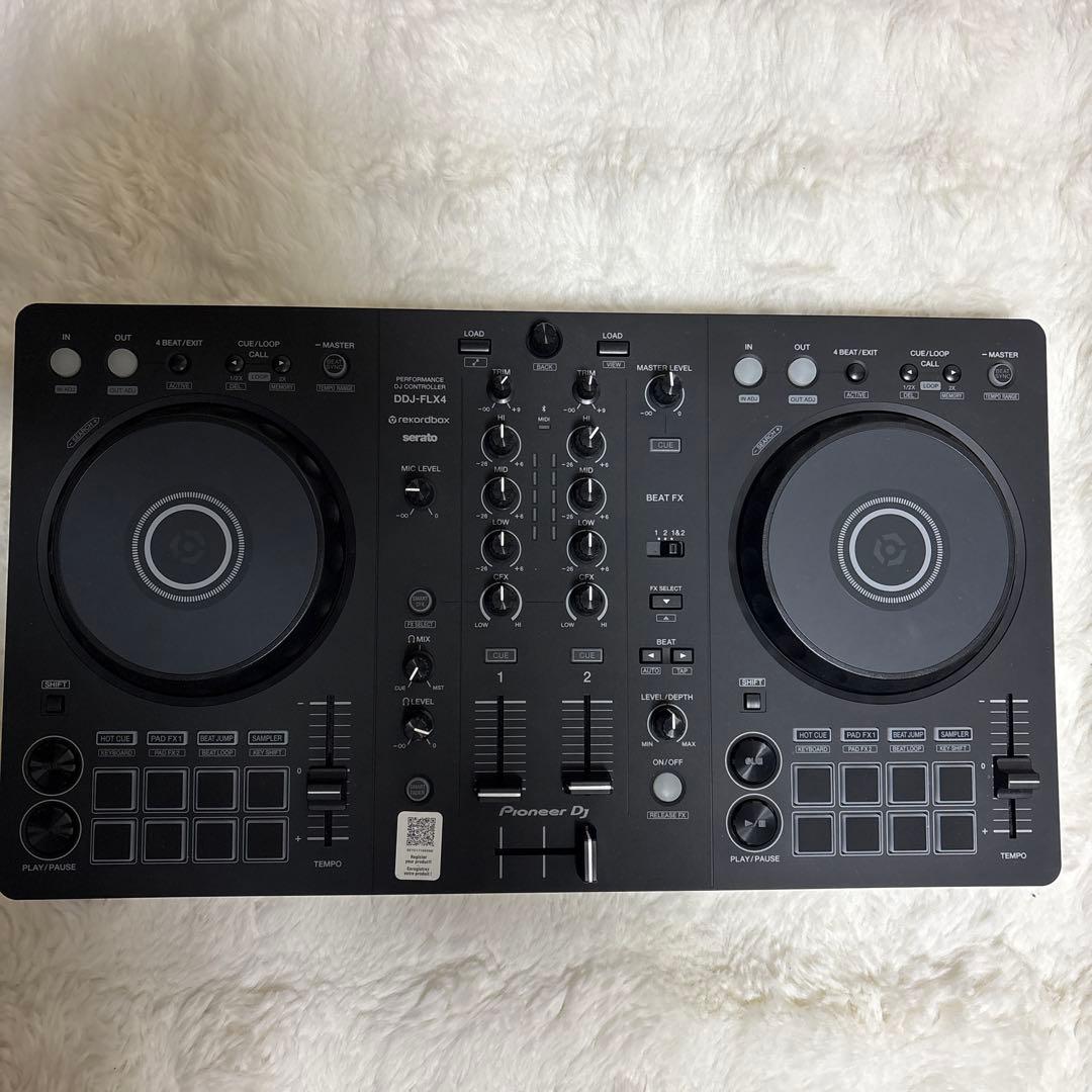 DDJ-FLX4 オヤイデUSBタイプCケーブル1mヘッドホン付き