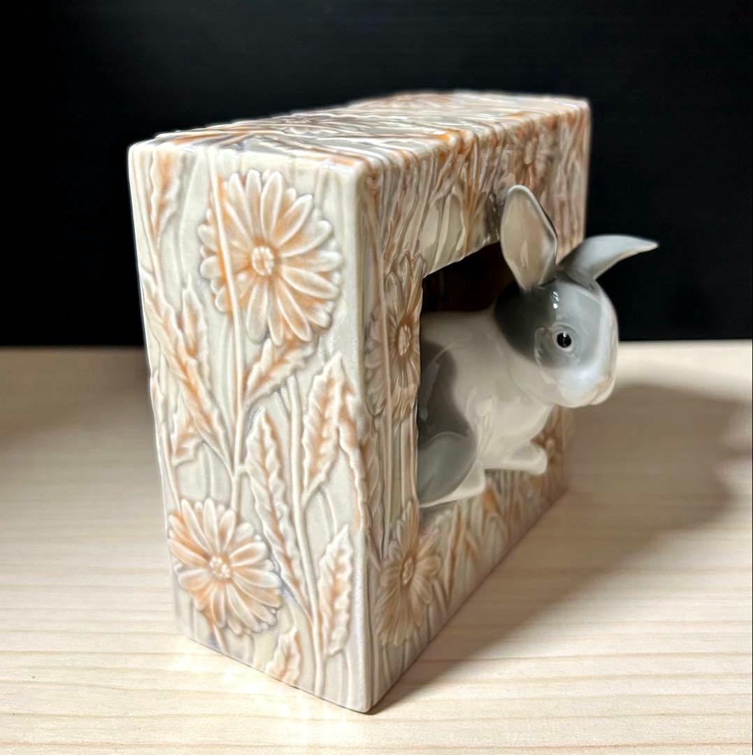 ※絶版　LLADRO リヤドロ ナチュラルフレーム うさぎ 8072