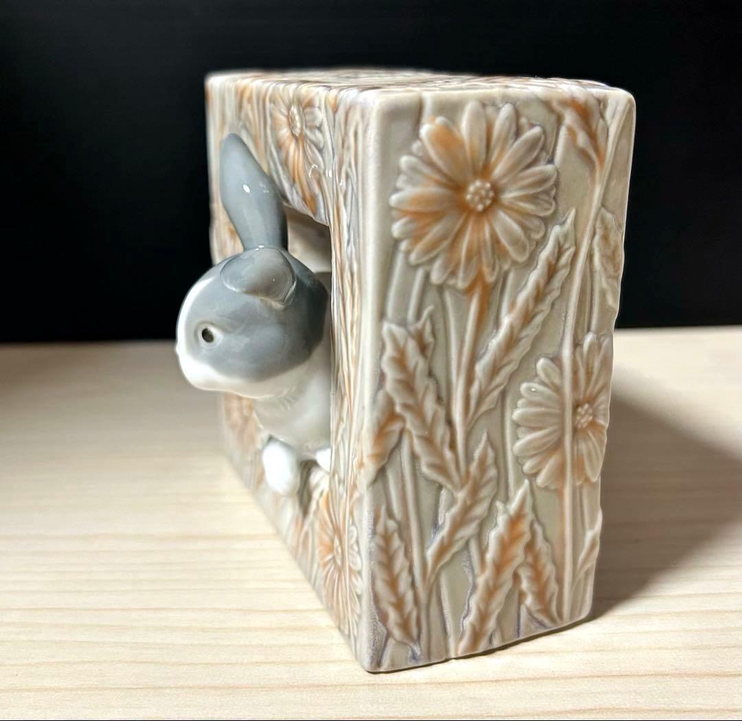 ※絶版　LLADRO リヤドロ ナチュラルフレーム うさぎ 8072