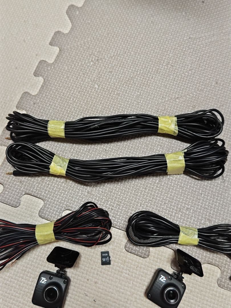 TZ ミラー型ドライブレコーダーTZ−D203MW前後独立カメラ