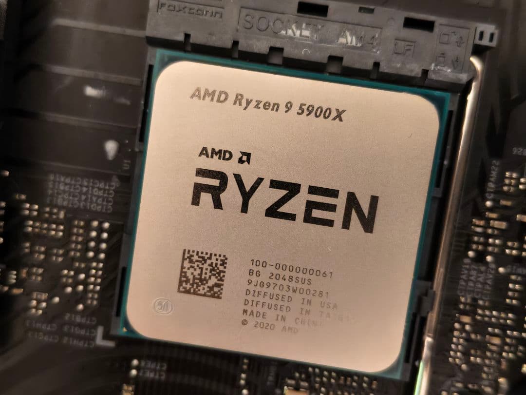 CPU Ryzen 9 5900X + 128G + X570S PG Riptide