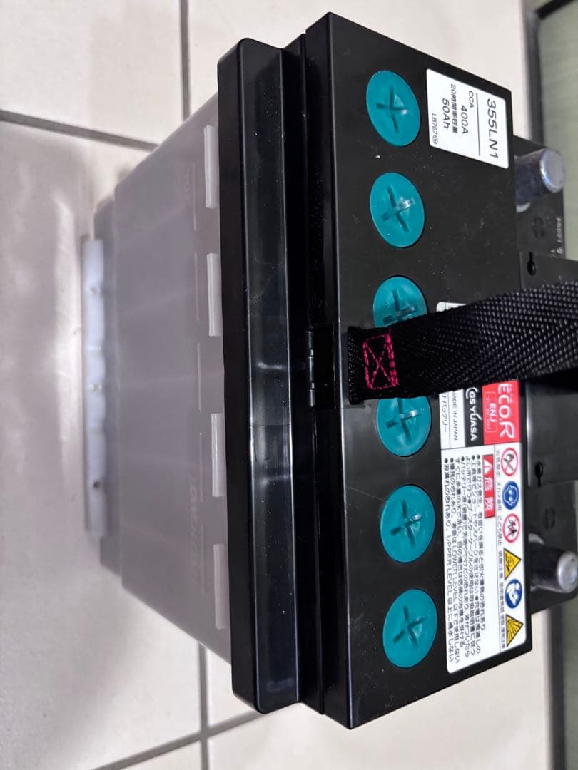GS YUASA 355LN1 バッテリー 50Ah 新品未使用