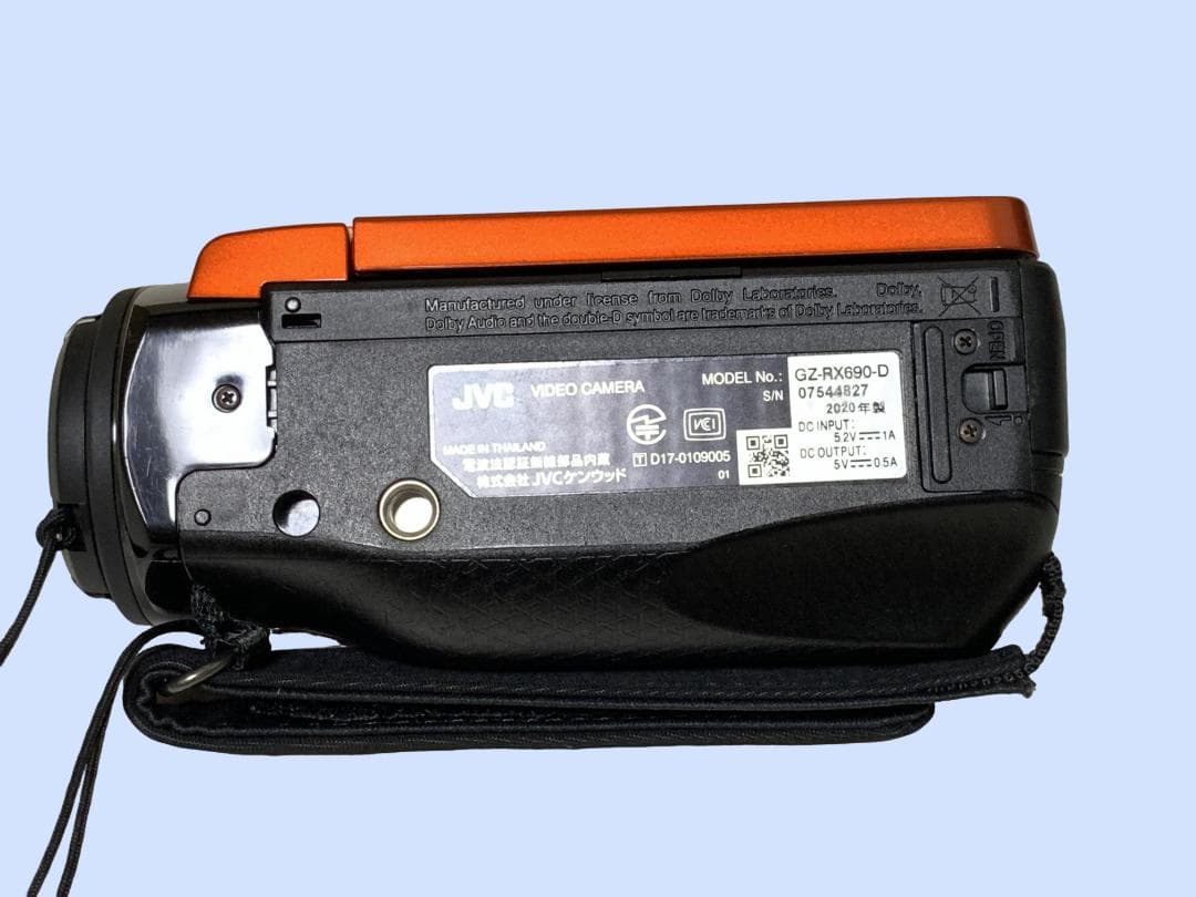 M7012 JVC ハイビジョンメモリームービー GZ-RX690-D