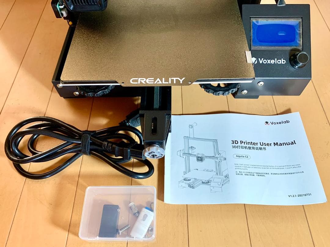 3Dプリンタ一　VOXELAB Aquila C2