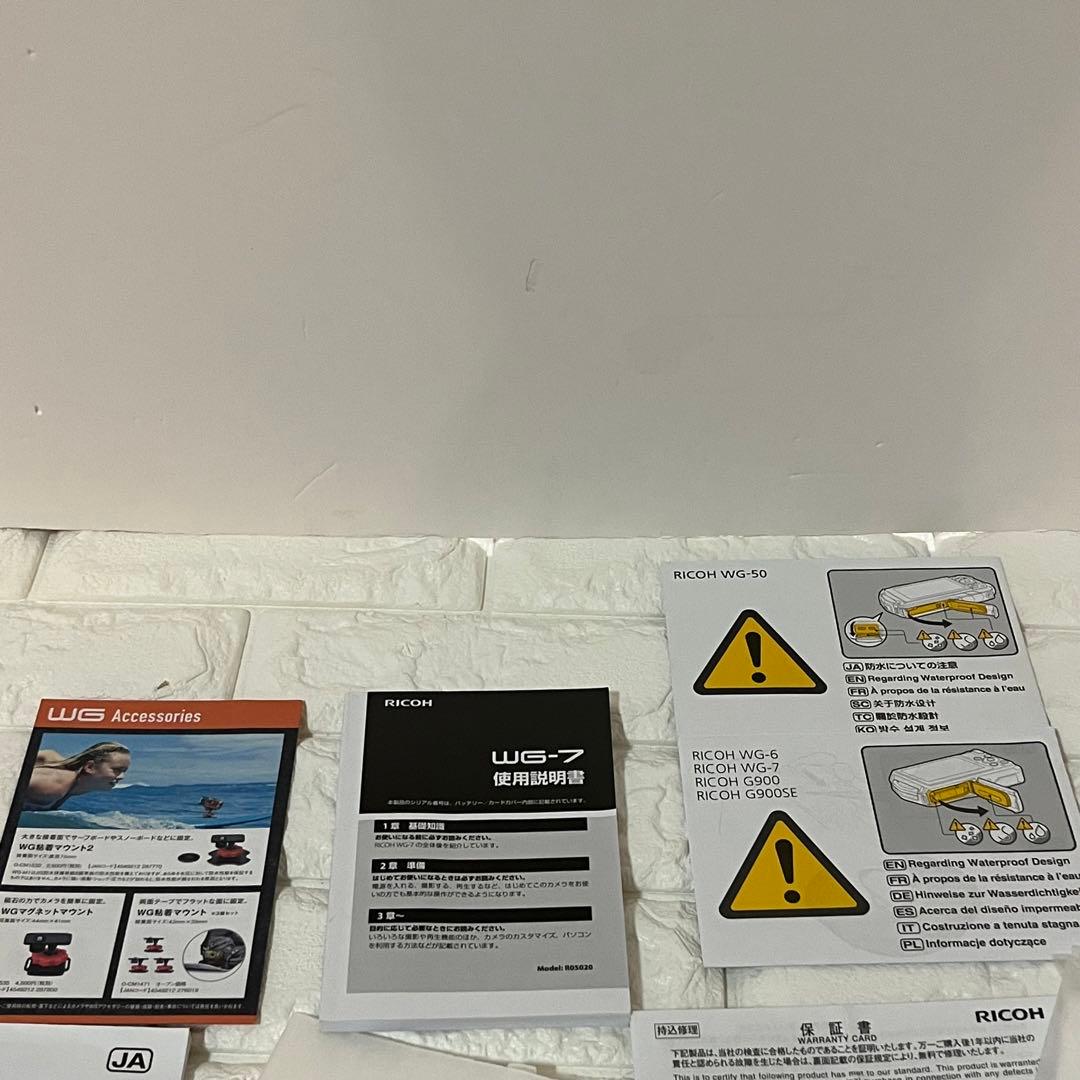 【動作良好】RICOH デジタルカメラ WG-50 ブラック