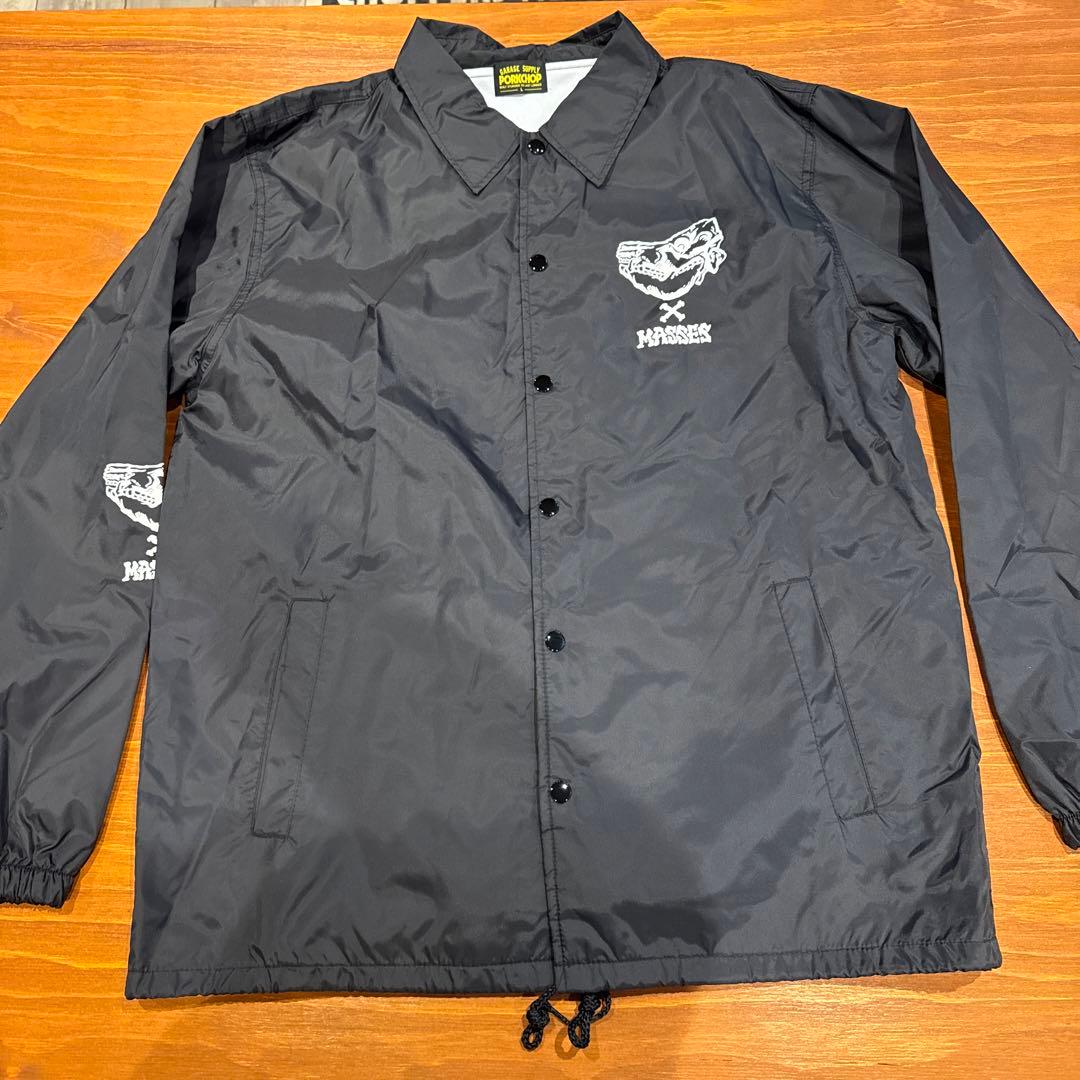 PORKCHOP ナイロンジャケット L ブラック