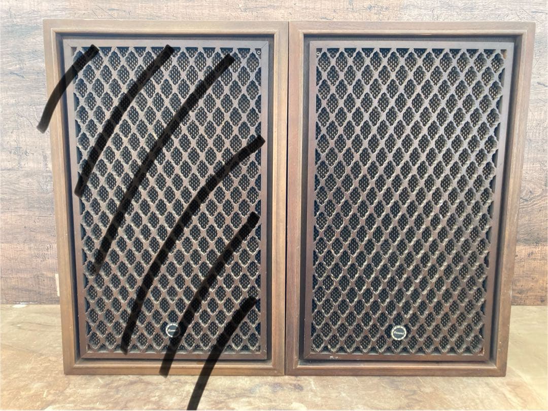 サンスイ　SP-50 ペア　1960年代スピーカー　管mpr