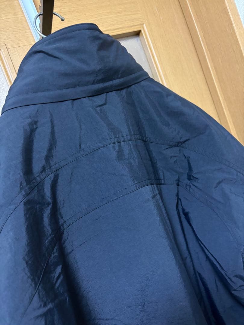 ENNOY PADDED NYLON BENCH COAT M ホワイトブラック