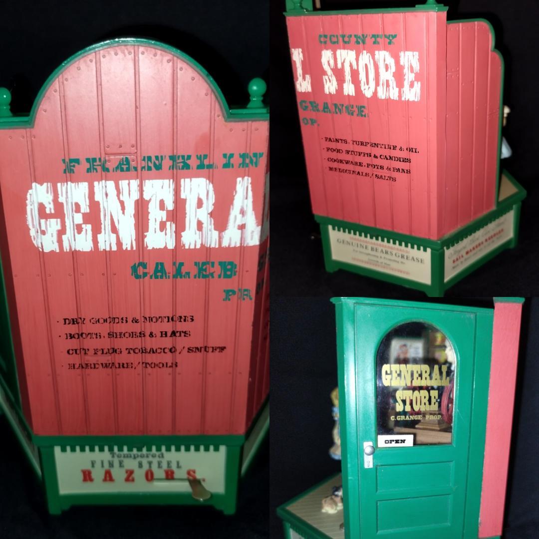 【美品】ENESCO エネスコ 電飾付最上級 オルゴール 喫茶店