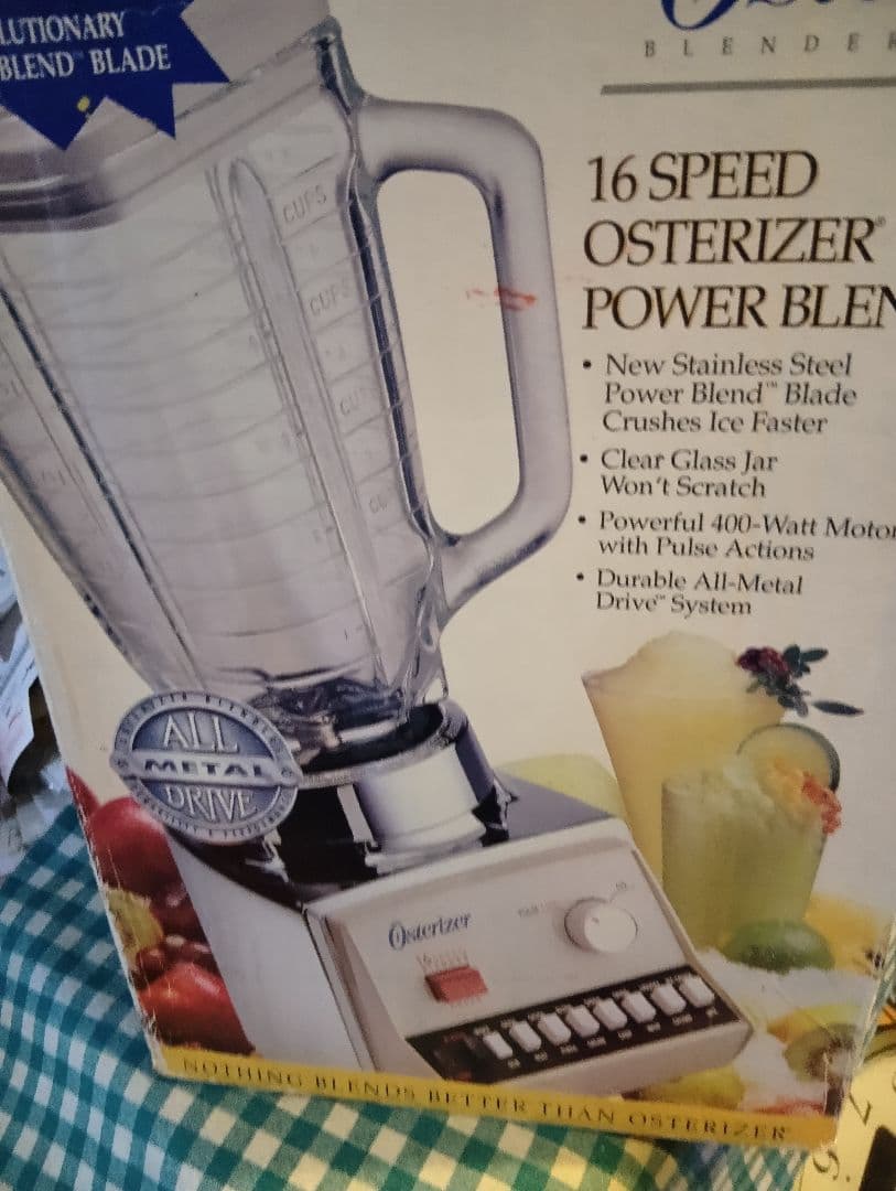 Osterizer 16 Speed Blender ガラス製