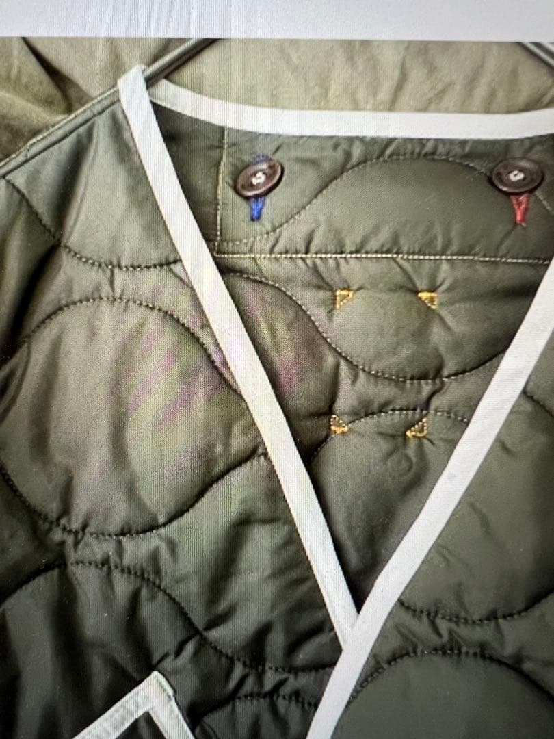 45RPM ライナー付きコットンミリタリーコート