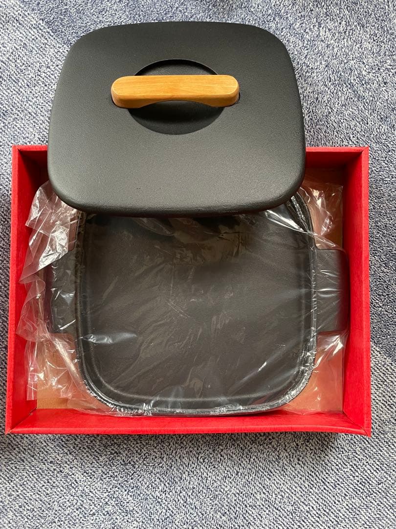 及源鋳造 oigen グリルパン 蓋付き 南部鉄器 JAPAN