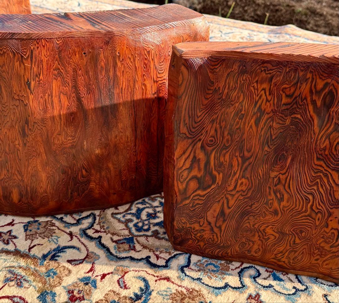 ゆきおです！屋久杉 無垢一枚板 座敷机 座卓 幅173cm 希少