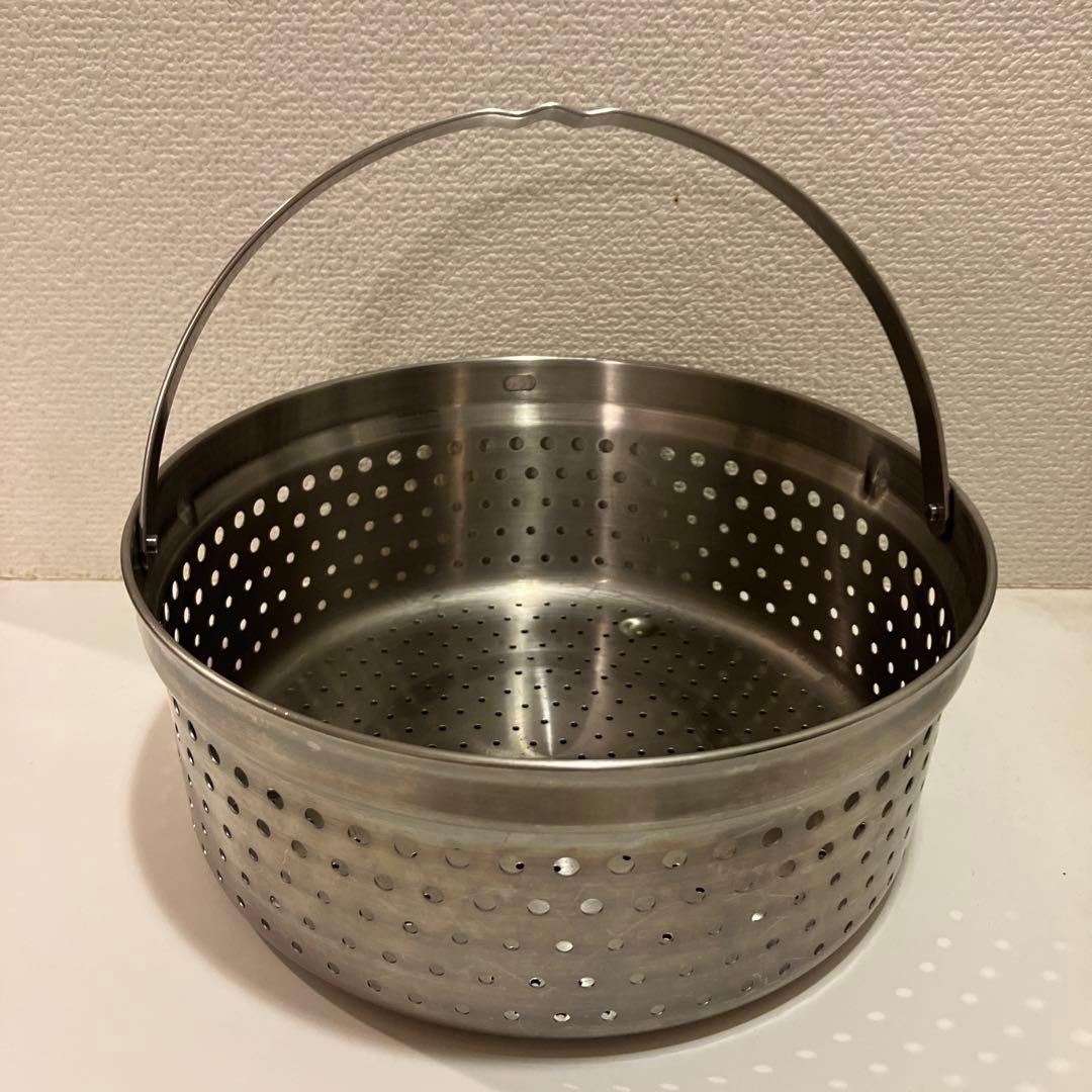 クリステル鍋20cm バスケット付