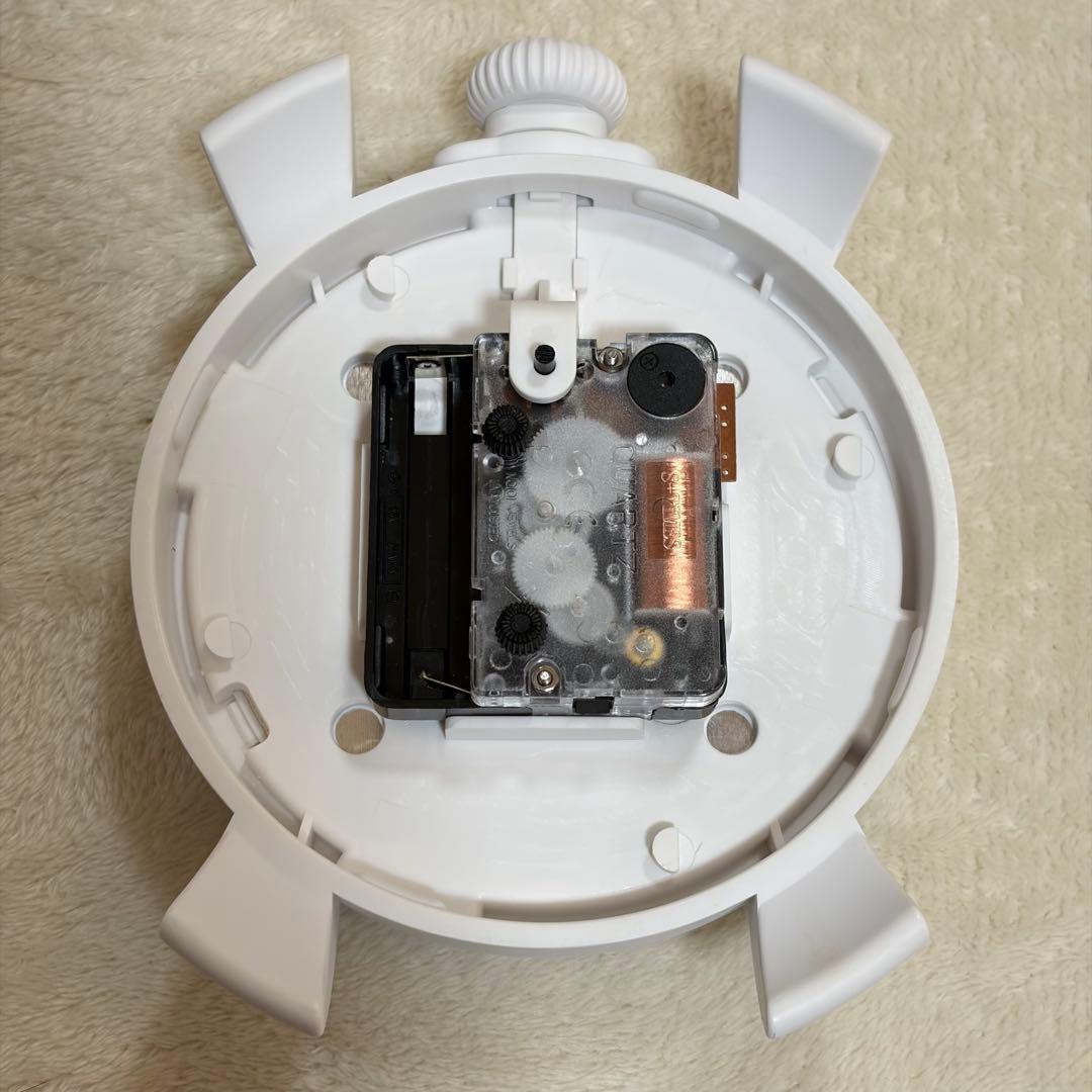 GaGa MILANO ガガミラノ 目覚まし時計 ホワイト 動作確認済