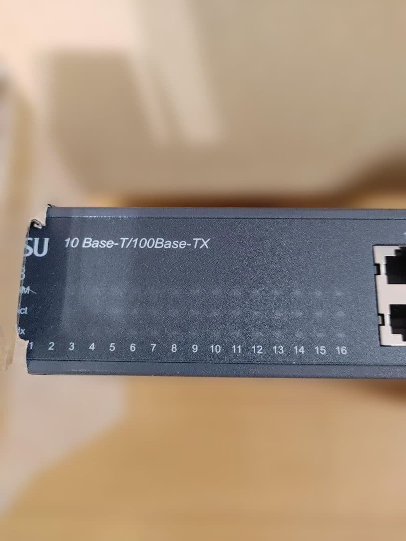 スタンダードスイッチングハブ SHシリーズ SH1516B