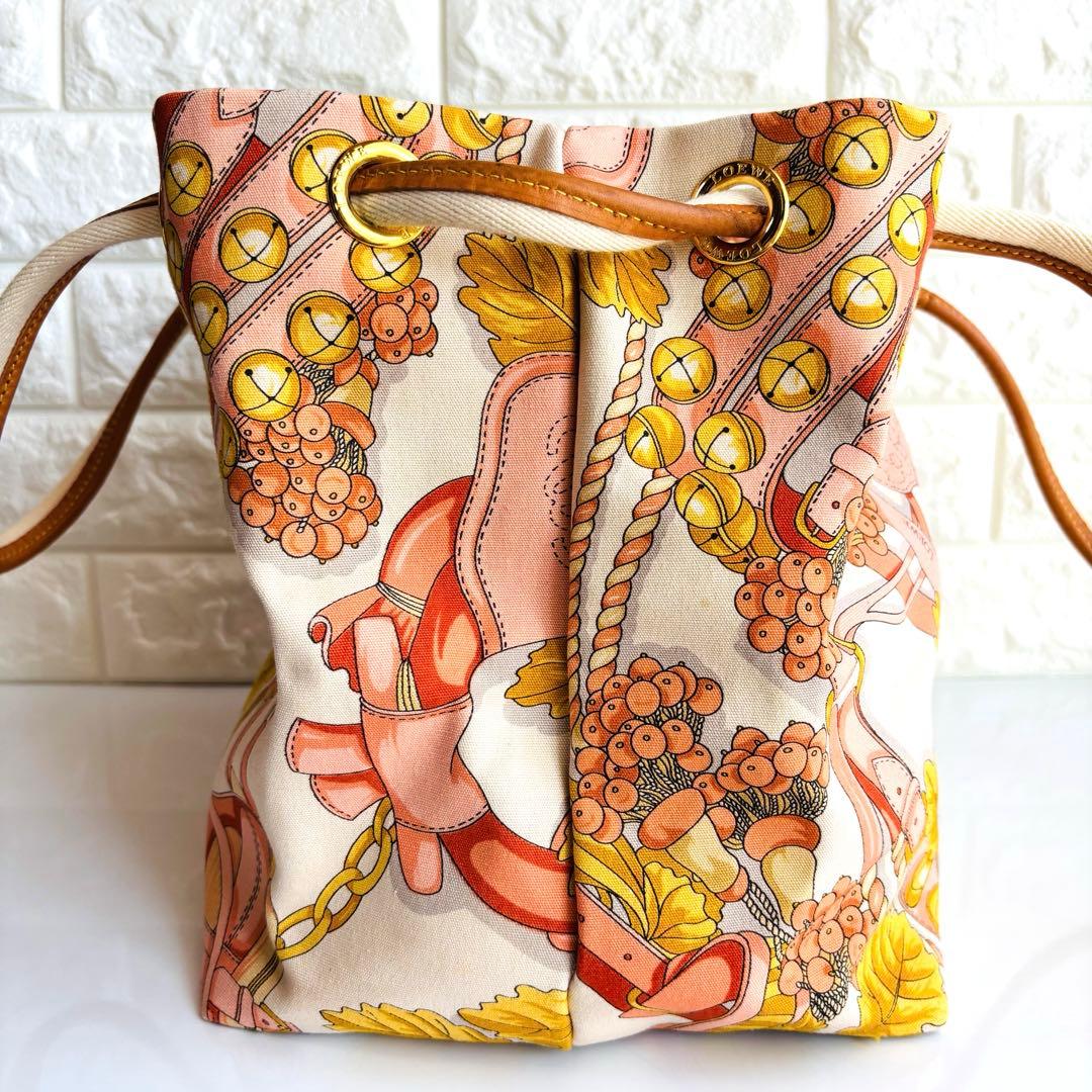 ✨掘り出し物✨LOEWE コットン ショルダーバッグ