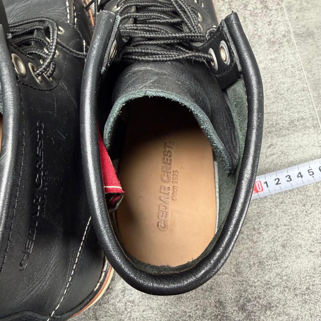 美品　セダークレスト　アイリッシュセッター　レザー　ワークブーツ　ブラック　27