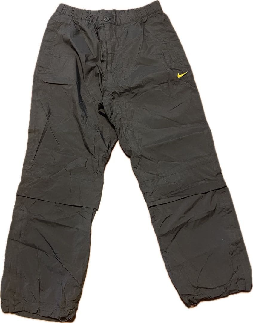 と　ナイキゴルフ セットアップ レインウェア 2WAY テック 黒 XL