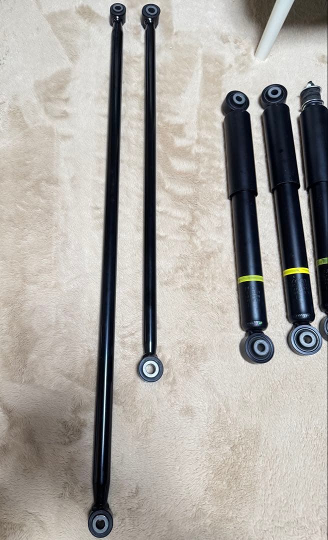 新車外し 新型ジムニーJB64型サスペンション フロントショック ラテラルロッド