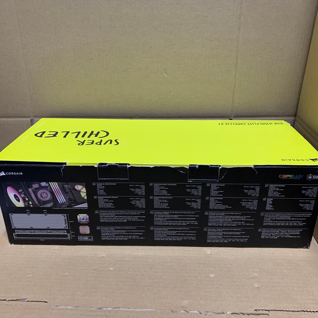 【CORSAIR】iCUE H150i RGB CPUクーラー