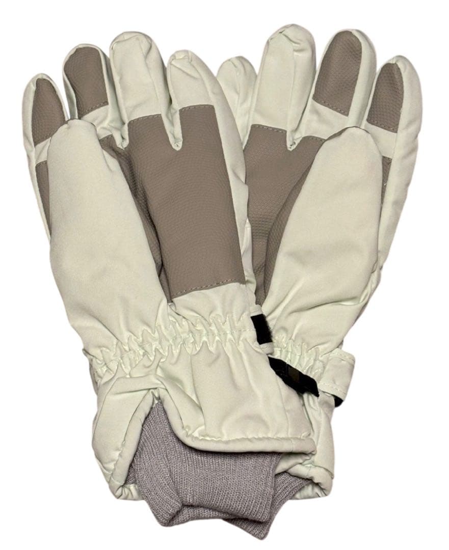 グローブ 手袋 スキー スノボ ウィンタースポーツ 防寒 グリーン レディース